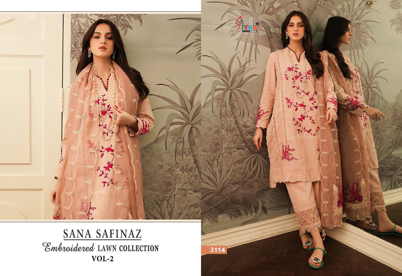 Sana Safinaz By Shree Fabs Pakistani Salwar Suits Catalog